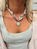 The Luna Scarf Necklace