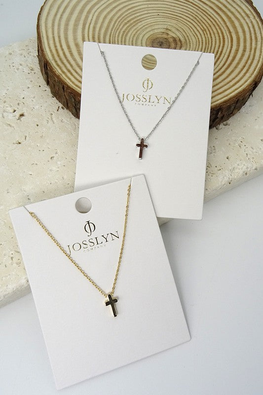 Gold Cross Necklace