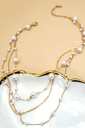 Layered Luxe Pearl Necklace