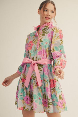 Garden Whimsy Mini Dress