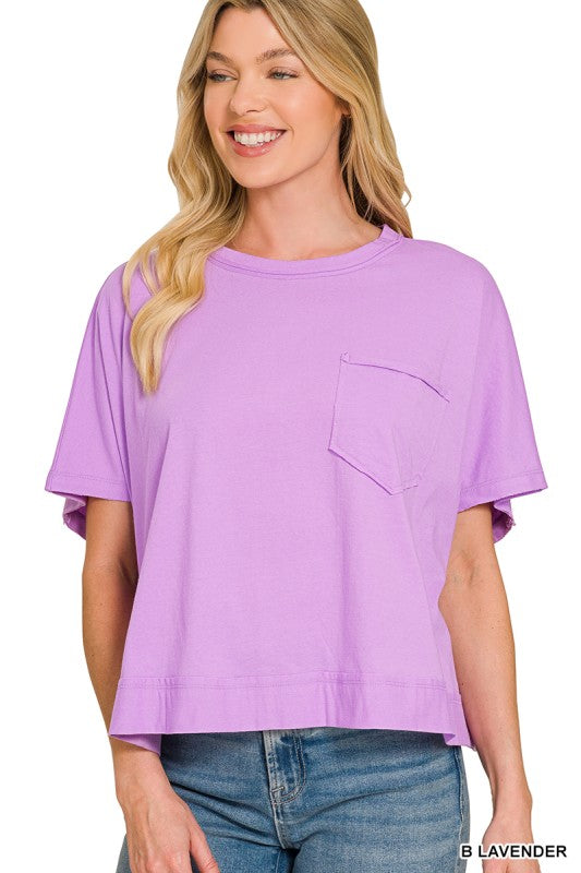 Everyday Boxy Tee | Lavender