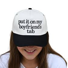 Black Put It On My Boyfriend’s Tab Hat | Lulu Mac