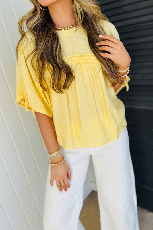 Buttercup Breeze Top