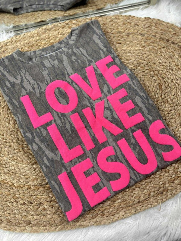 Love Like Jesus Bottomland Tee | Mossy Oak