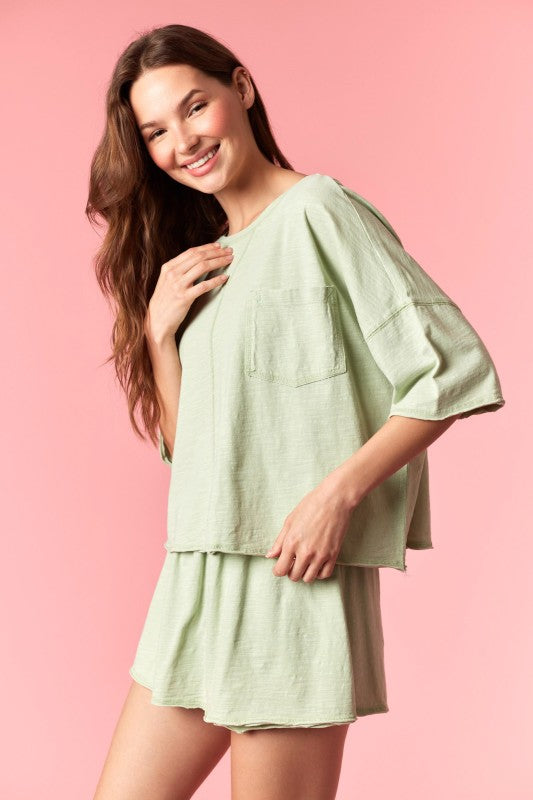Katie Skort Set | Olive