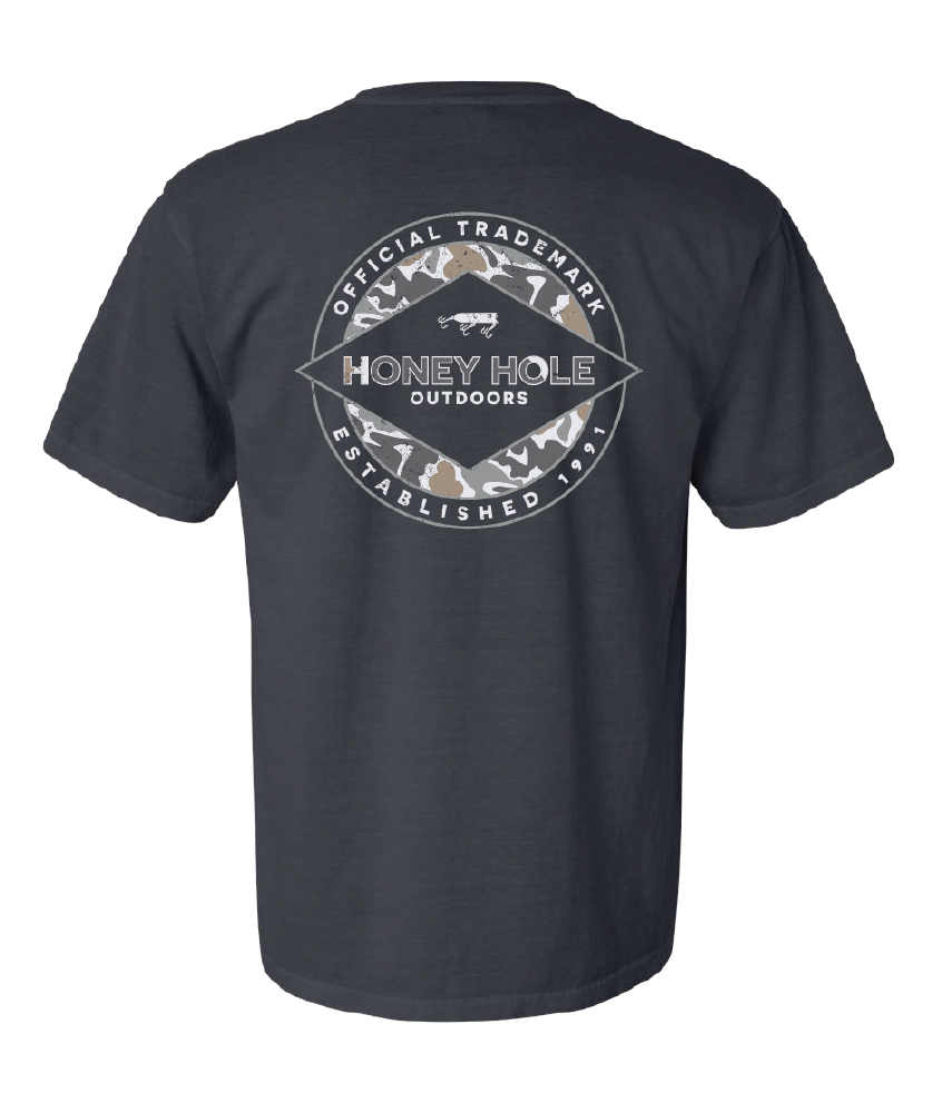 Camo Logo Tee | Honey Hole