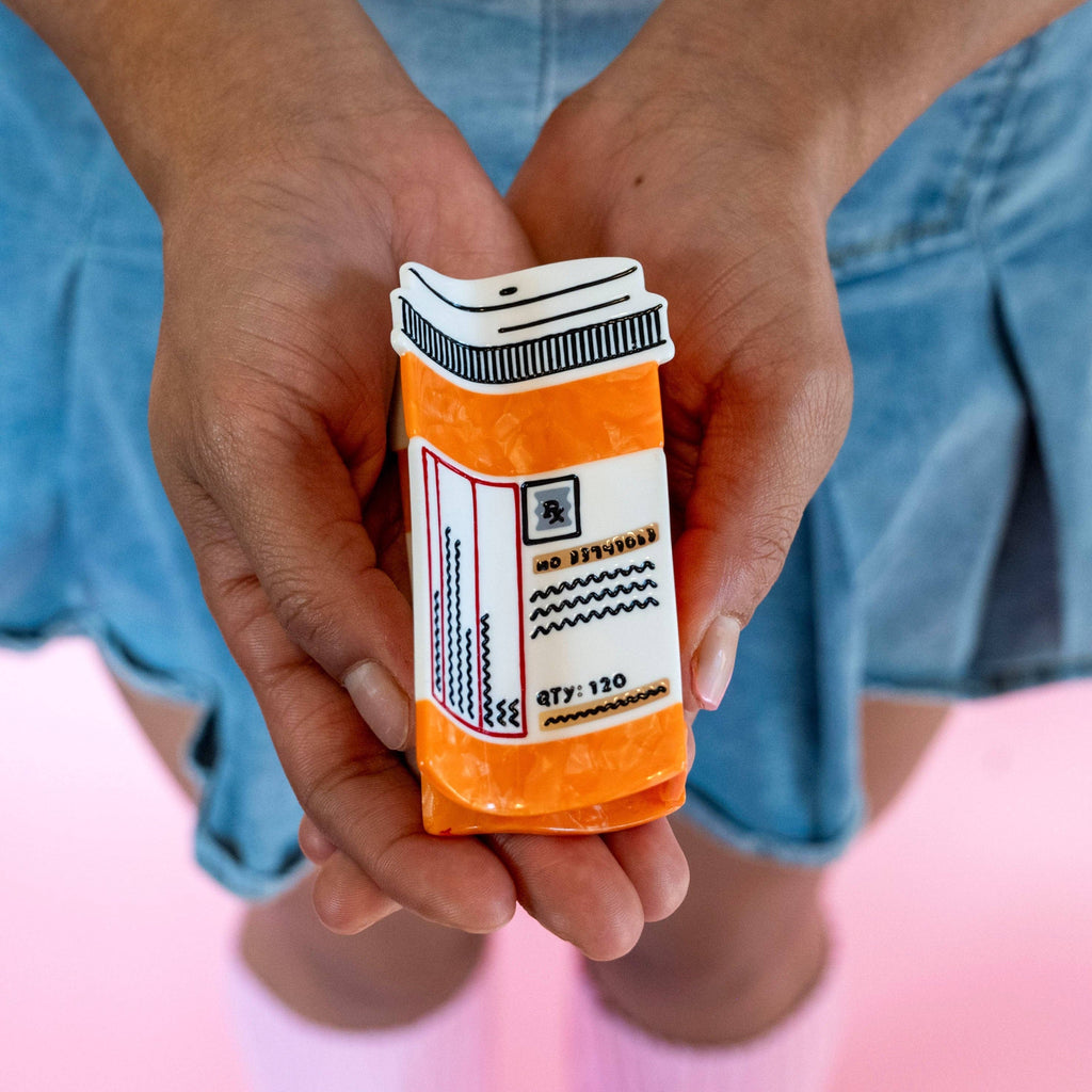 Prescription Bottle Hair Clip | CB