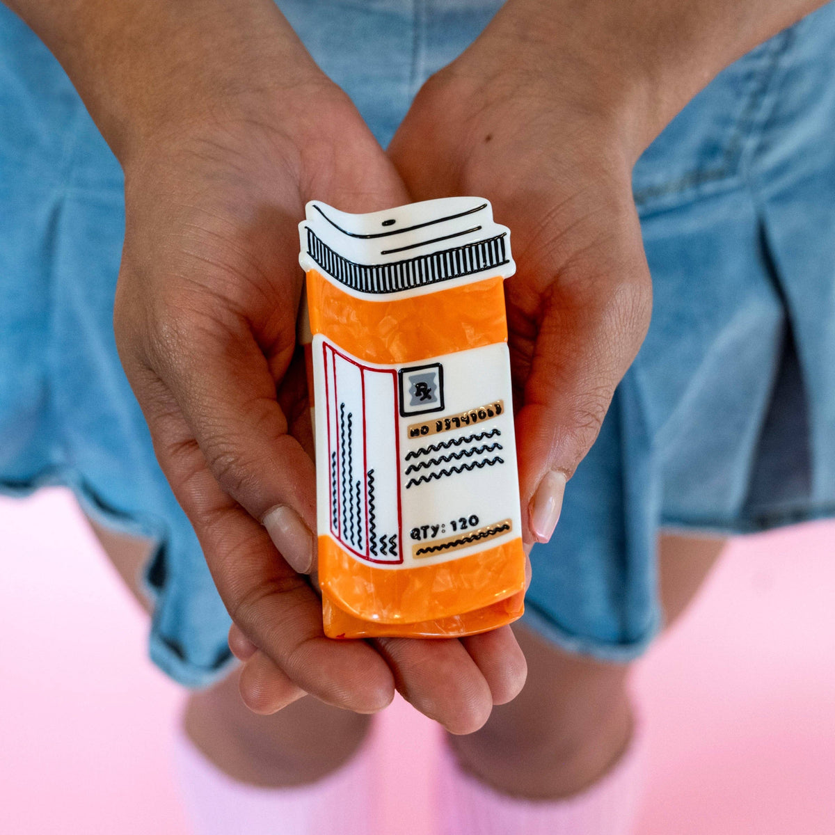 Prescription Bottle Hair Clip | CB