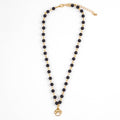 Paw Print Beaded Necklace | 16"