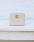 Blakely Wallet | Woven Almond
