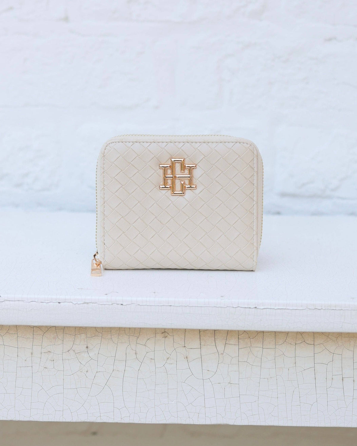 Blakely Wallet | Woven Almond