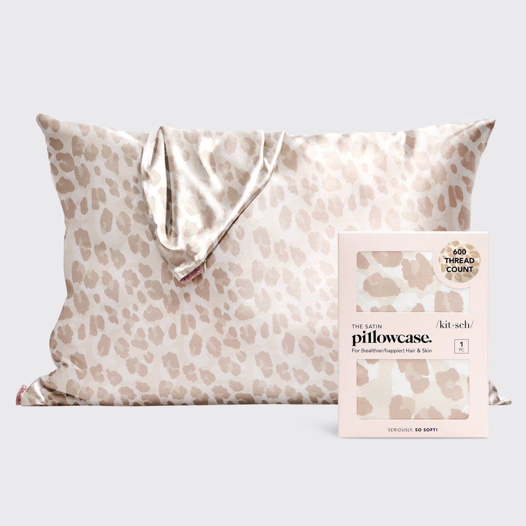 Standard Satin Pillowcase |  Leopard