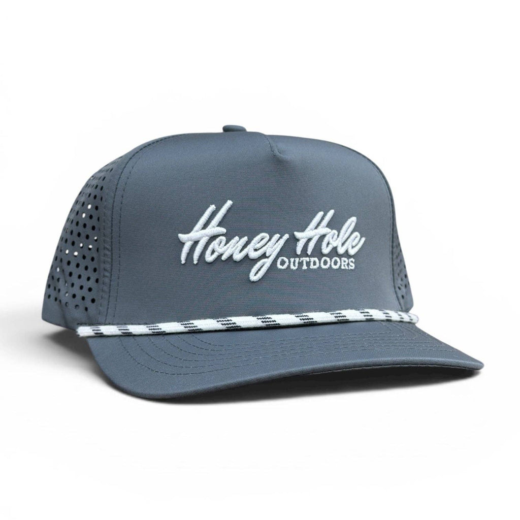 Grey Performance Rope Hat | Honey Hole